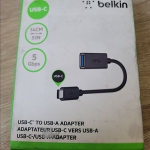 Belkin USB-C to USB-A adapter